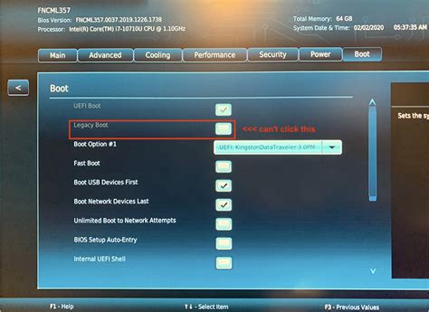 intel nuc shows wrong boot options after clone|intel nuc uefi legacy.